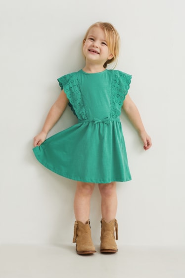 Kinderen: meisjes - Jurk - groen