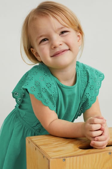 Kinderen: meisjes - Jurk - groen