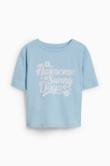 Children - Short sleeve T-shirt - light blue