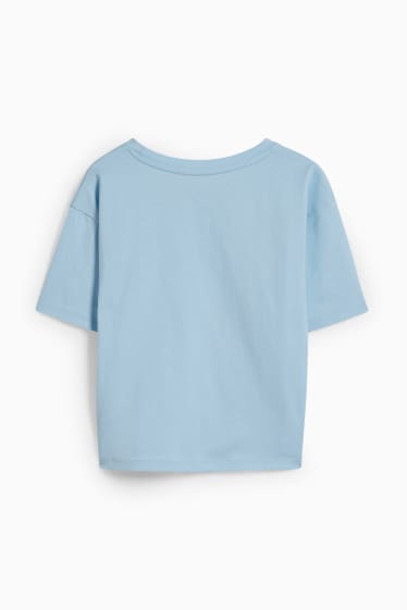 Kinder Mädchen - Kurzarmshirt - hellblau