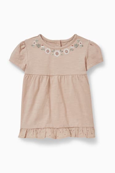 Babys - Baby-Outfit - 2 teilig - beige