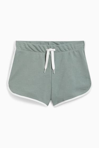 Nena - Pantalons curts de xandall - verd