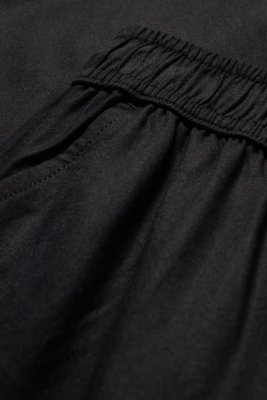 Children Girls - Cargo trousers - black
