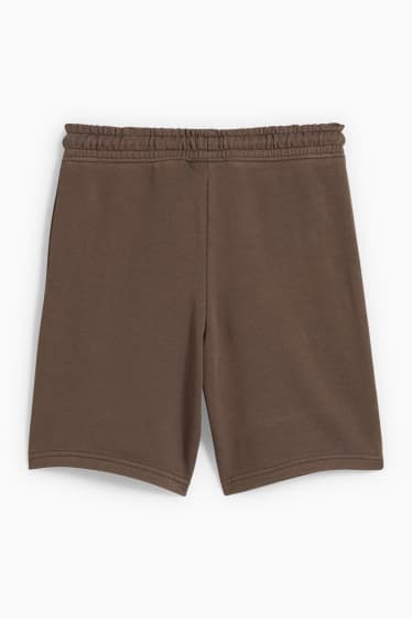 Enfants - Shorts en molleton - beige