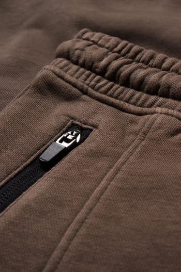Children Boys - Sweat shorts - beige