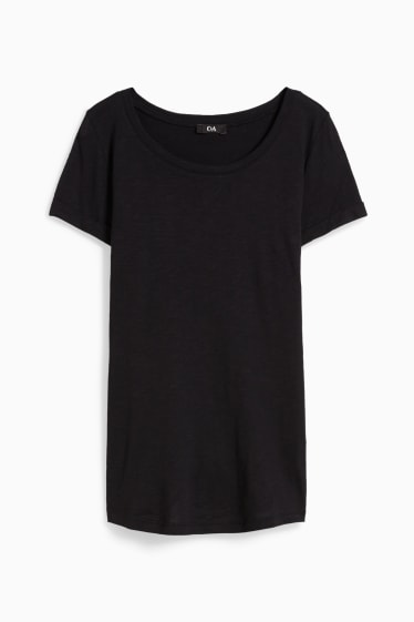 Women - Basic T-shirt - black