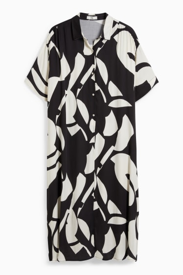 Dona - Quimono - estampat - negre