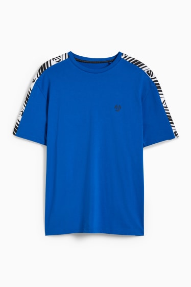 Uomo - T-shirt sportiva - blu