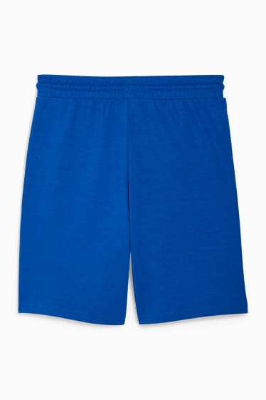 Home - Pantalons curts de xandall - blau