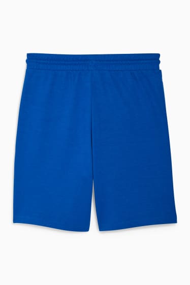 Men - Sweat shorts - blue