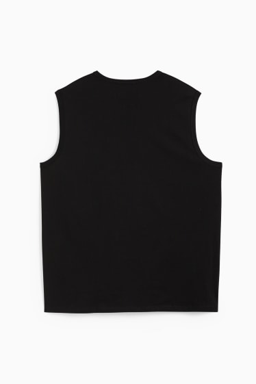 Heren - Tanktop - zwart