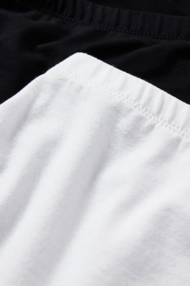 Damen - Multipack 2er - Bauchband - schwarz / weiß