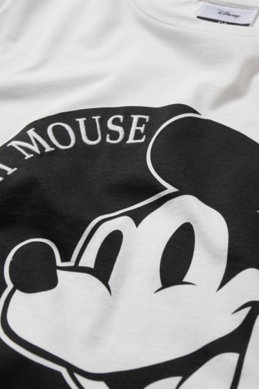 Mujer - Camiseta - Mickey Mouse - blanco