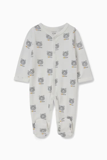 Bébés - Ensemble nouveau né avec sachet cadeau - 7 pièces - gris clair