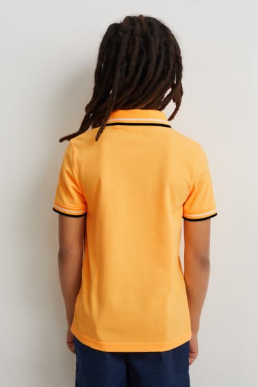 Kinderen: jongens - Poloshirt - oranje