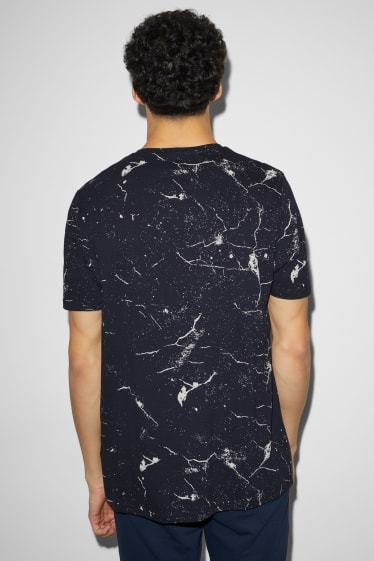 Hommes - T-shirt - bleu foncé