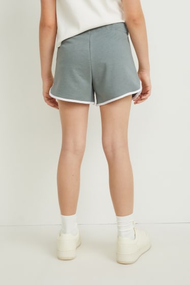 Niños - Shorts deportivos - verde