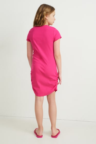 Bambine - Vestito a t-shirt - rosa scuro