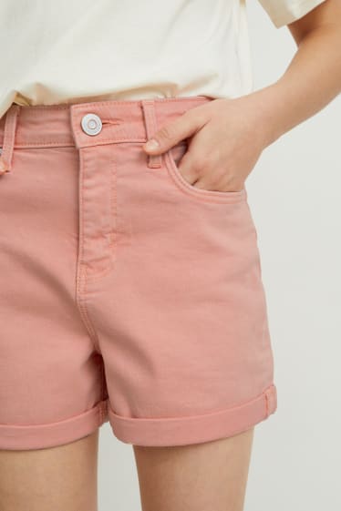Enfants filles - Short - corail
