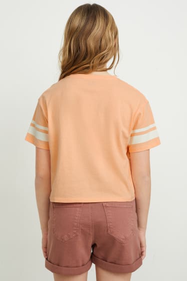 Dětské - Multipack 4 ks - tričko s krátkým rukávem - krémově bílá