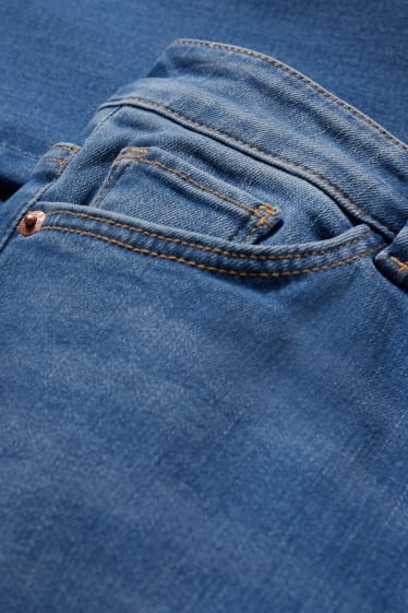 Dámské - Slim jeans - high waist - tvarující džíny - LYCRA® - džíny - světle modré