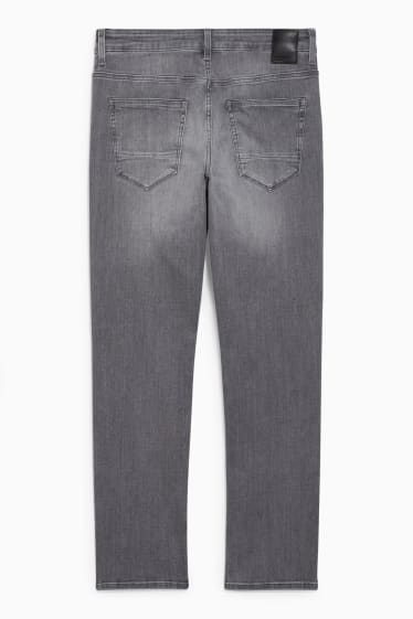 Pánské - Slim jeans - džíny - světle šedé