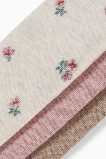Baby Mädchen - Multipack 3er - Baby-Strumpfhose - hellbeige