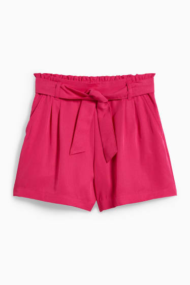 Niños - Shorts - fucsia