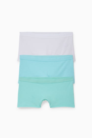 Children - Multipack of 3 - shorts - light turquoise