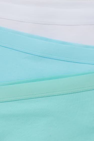 Children - Multipack of 3 - shorts - light turquoise