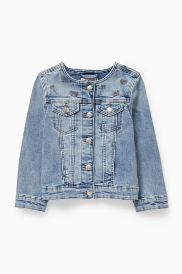 Kinder - Jeansjacke - jeansblau