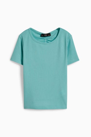 Kinderen - T-shirt - mintgroen