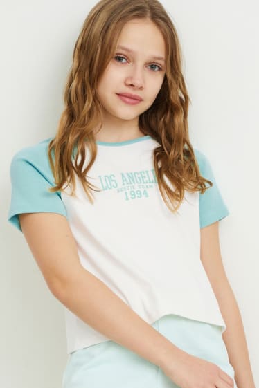 Enfants - T-shirt - blanc crème