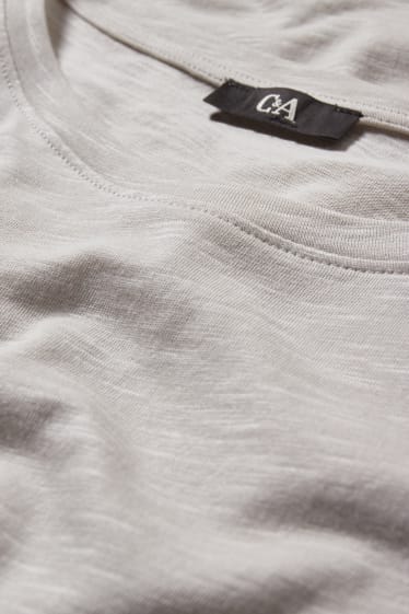Femmes - T-shirt basique - gris clair