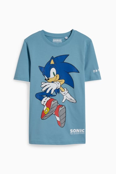 Bambini - Sonic - maglia a maniche corte - blu