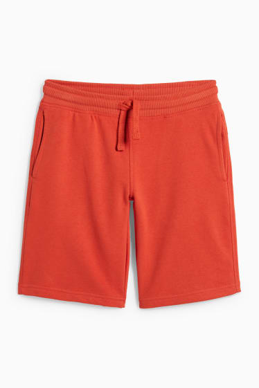 Nen/a - Pantalons curts de xandall - taronja fosc