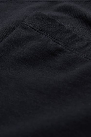 Dětské - Multipack 2 ks - elastické šortky - černá