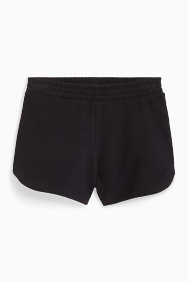 Nena - Pantalons curts de xandall - negre