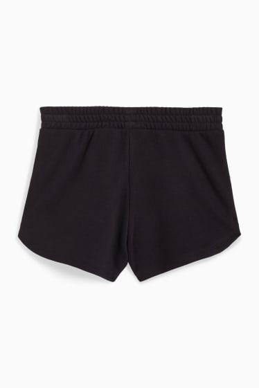 Nena - Pantalons curts de xandall - negre