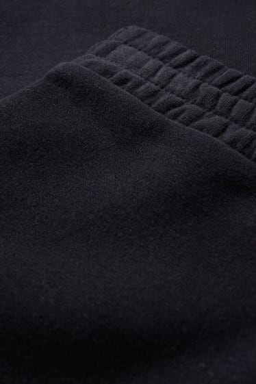 Nena - Pantalons curts de xandall - negre