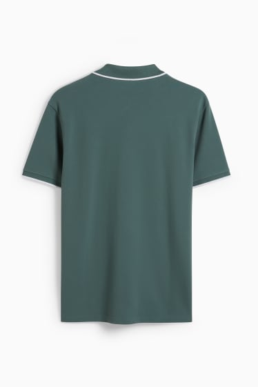 Heren - Poloshirt - groen