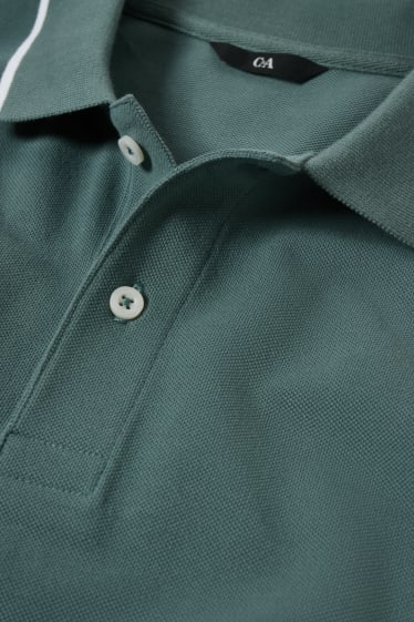 Heren - Poloshirt - groen