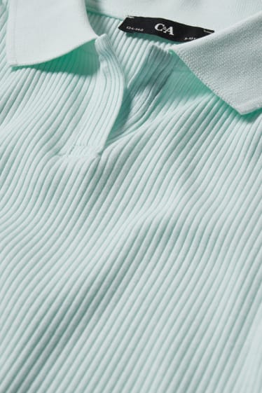Kinder Mädchen - Poloshirt - mintgrün