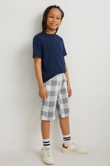 Nen/a - Paquet de 2 - pantalons curts - blau fosc
