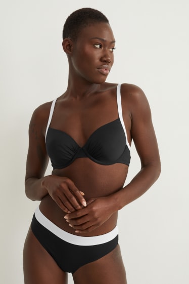 Femmes - Haut de bikini à armature - ampliforme - LYCRA® XTRA LIFE™ - noir