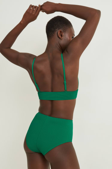 Kobiety - Góra od bikini - trójkątne miseczki - wyściełane - LYCRA® XTRA LIFE™ - zielony