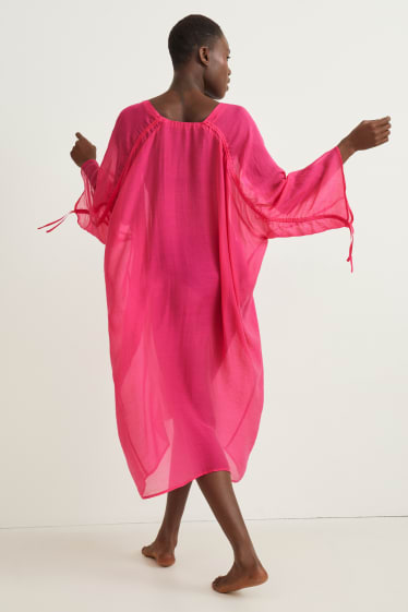 Dames - Kaftan - fuchsiarood