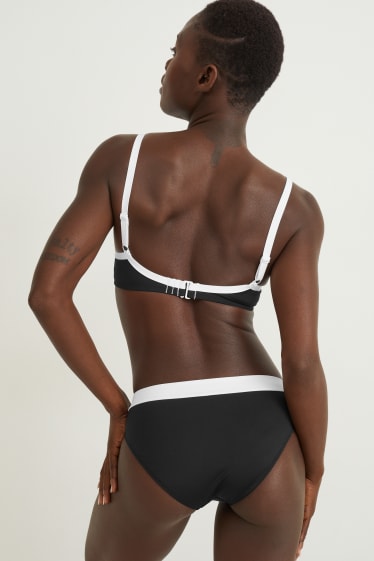Damen - Bikini-Hose - Mid Waist - LYCRA® XTRA LIFE™ - schwarz