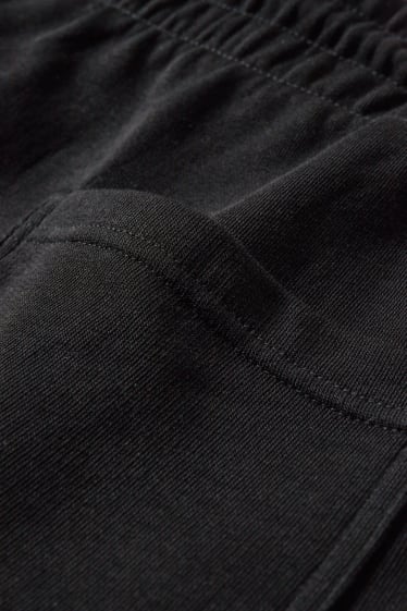 Uomo - Shorts di felpa - nero