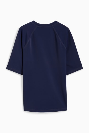 Bambine - Maglia da mare anti-UV - blu scuro